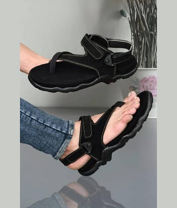 Biggie - Black Men's Sandals