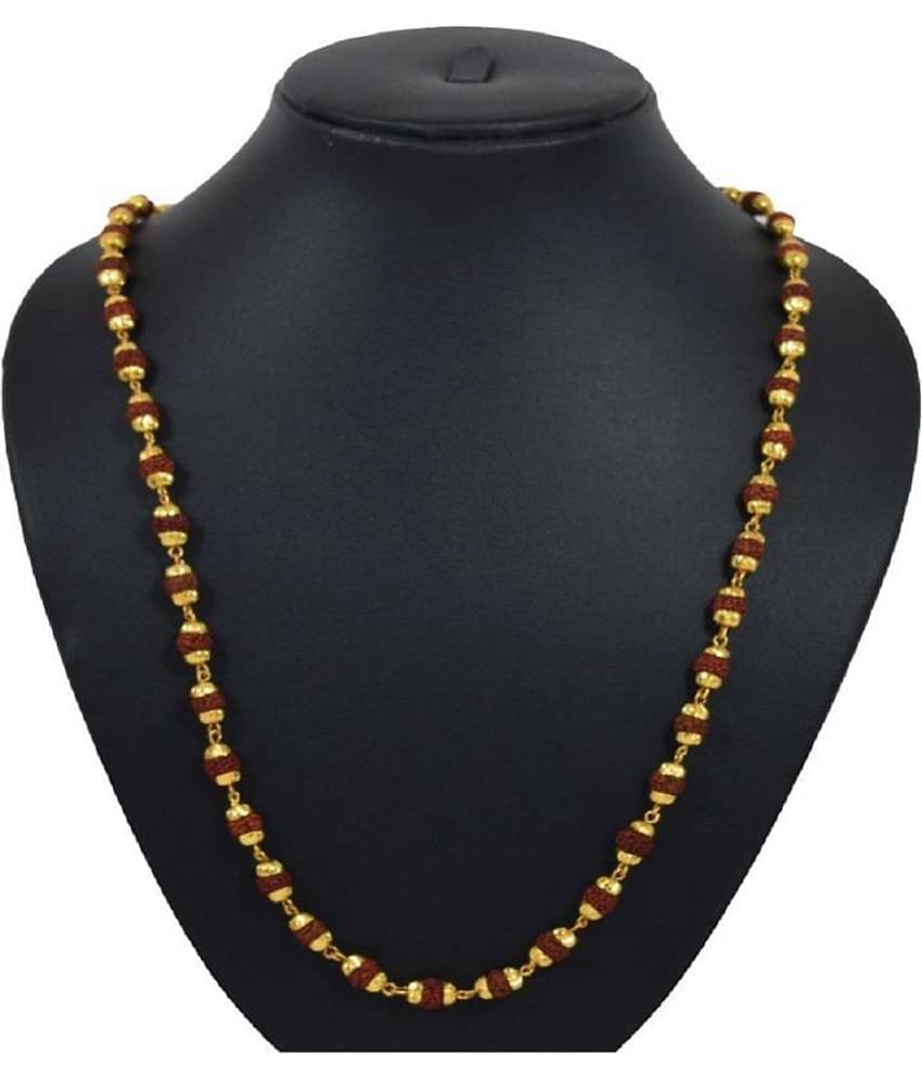 KRIMO - Brown Religious Mala ( Pack of 1 )