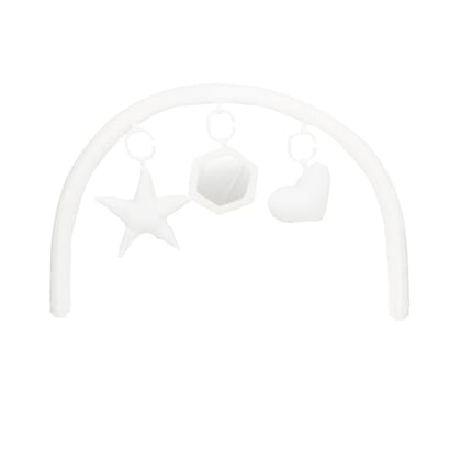 CREAM PLAY GYM ATTACHMENT FOR NESTO PAD-MINI (0-8 MONTHS)
