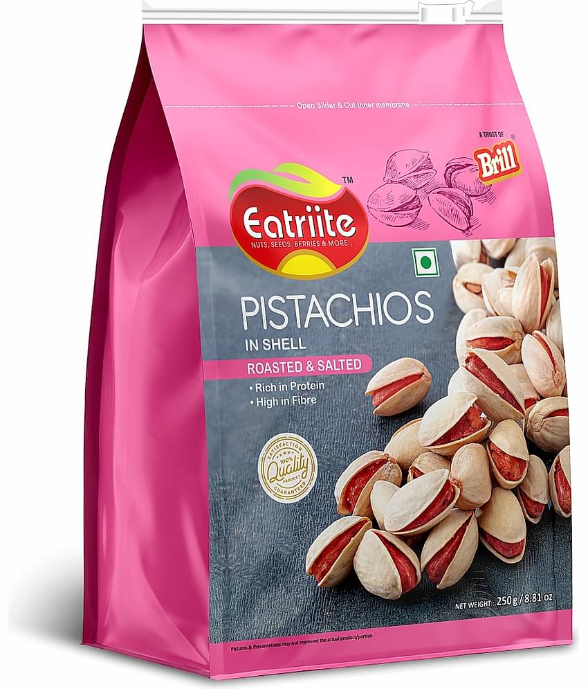 EATRIITE PISTACHIO ROASTED N SALTED 250Gm