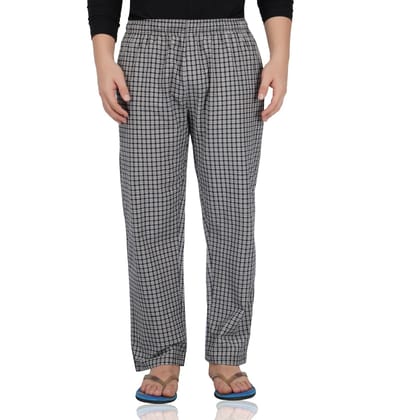 Brown & Black Check Pyjama-S