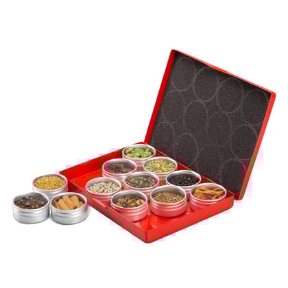 Kerala Spices Aluminium Masala Box For Kitchen Spice Box Container Multipurpose Masala Dabba