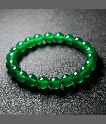 AdvaitEtp Green Bracelet ( Pack of 1 )