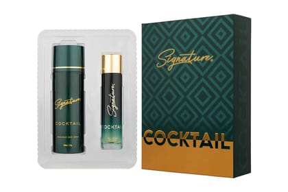 COCKTAIL Unisex Perfume (60 ML Perfume + 200 ML Deodorant) | Premium Gift Set for Men & Women | Perfume Gift Pack