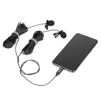 Boya BY-M3D Digital Dual Lavalier Microphone