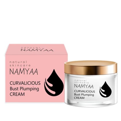 Namyaa Plumping Cream for Women, Boosts collagen production and Volume - 200g