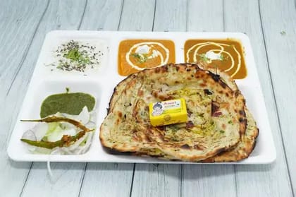 Aloo Naan Thali