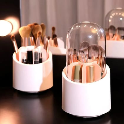 360° Rotating Makeup Brush Holder (PREMIUM)-BUY 1 ₹-1099