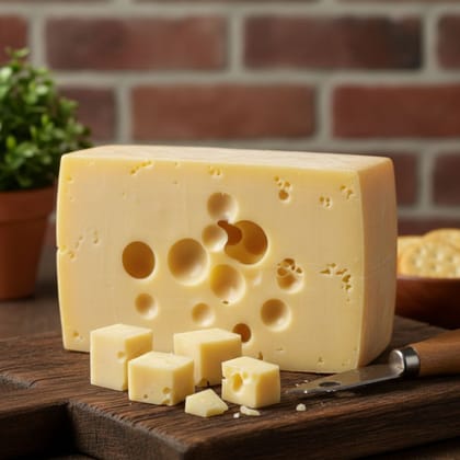 Emmental Cheese Block 1KG