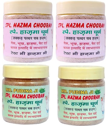 My God Gift My God Gift Mr Pudina Ji and Special Hazma Churan -100 gm ( pack of 4) 400 gm