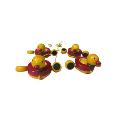 Wooden Paddling Duck Car