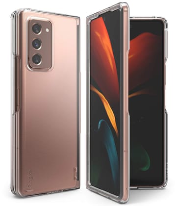 (Refurbished) Samsung Galaxy Z Fold 2 Back Cover Case | Slim - clear