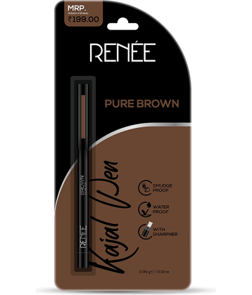 Renee Brown Matte Kajal 10 g Pencil ( Pack of 1 )