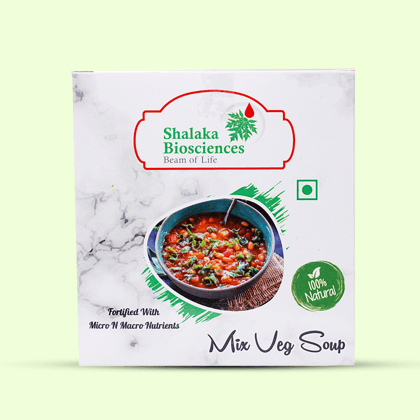 Shalaka Biosciences Mix Veg Soup 100 gm Shalaka Biosciences Mix Veg Soup 100 gm