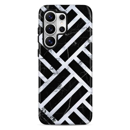 Wrapcart Marble Armour Double Layer Shockproof Glossy Mobile Case