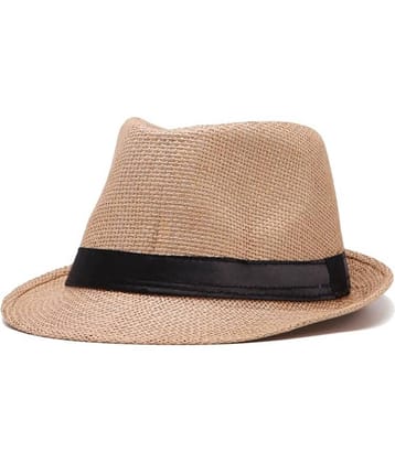 Infispace Pack of 1 Polyester Men's Hat ( Beige )