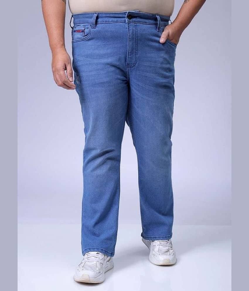 HARDSODA Regular Fit Cut Outs Men's Jeans - Blue ( Pack of 1 )
