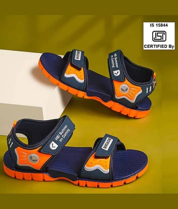 Extra Soft Classic Orange Theame Casual Sandal with  Regular wear with Ultra Soft & Flexibility Technology Sandals for Kids 's