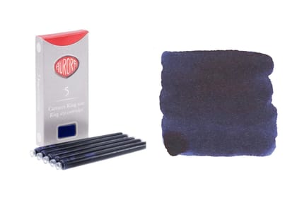 Aurora Pack of 5 Ink Cartridges-Blue Black