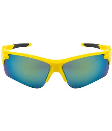 Fair-X Yellow Oval Sunglasses ( Pack of 1 )