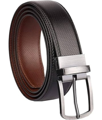 Creature - Black Faux Leather Men's Formal Belt ( Pack of 1 )