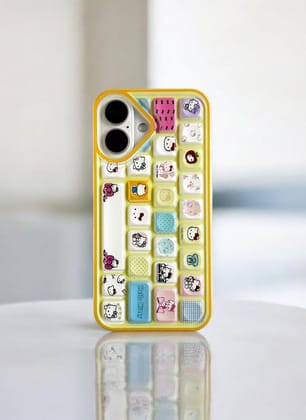 Lemon Kawaii Keypop Case for iPhone 16