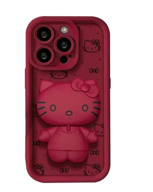 Rose - Luxurious Rich Color iPhone Case For Stylish Girls iPhone 16 PLUS