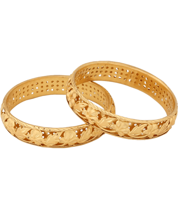 Jewar Mandi - Gold Kada Set ( Pack of 1 )