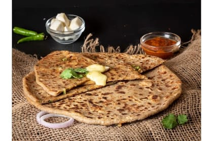 Paneer Parathas - Protein Rich