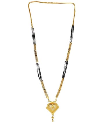 Shankhraj Mall Gold Plated Letest & Designer Mangalsutra For Women-100235