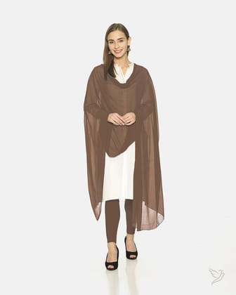 Matching Shawl - Dark Chocolate-Dark Chocolate