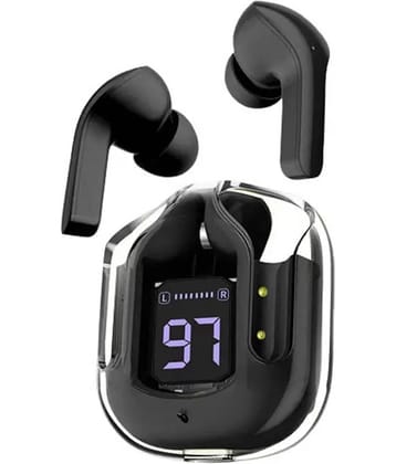 VEhop Ultrapods Bluetooth True Wireless (TWS) In Ear 30 Hours Playback Fast charging,Powerfull bass IPX4(Splash & Sweat Proof) Black