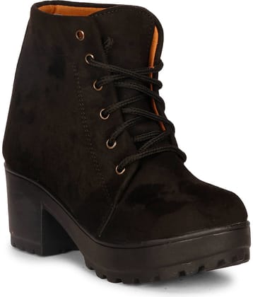Saheb - Black Women's Ankle Length Boots