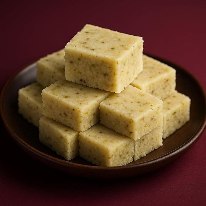 BANGLARMISTI Parijat Sandesh - Bengali Sweets, Soft (Narompak) Sandesh, 10pcs Pack