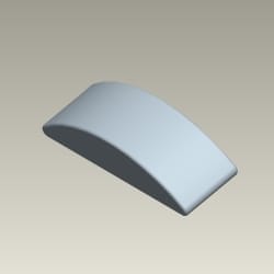 KEY, WOODRUFF, 4 MM