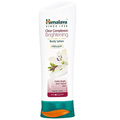 Himalaya Clear Complexion Brightening Body Lotion - Even Toned Skin, White Lily & Licorice, 200 Ml