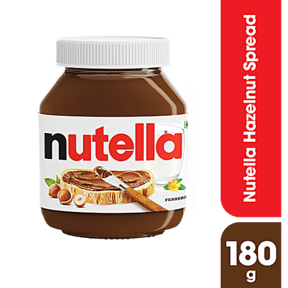Nutella Hazelnut Spread With Cocoa, 180 g