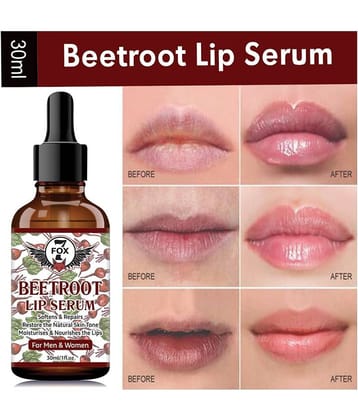 7 FOX Beetroot Lip Serum For Lips Shine, Glossy, Pink Lips Moisturizing & Nourishing Face Serum 30 mL
