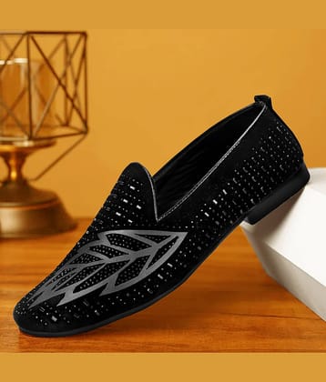 ROBBIE JONES Black Men's Designer Shoes