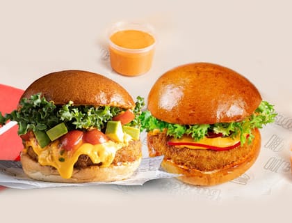 Farm House +California Avocado Burger
