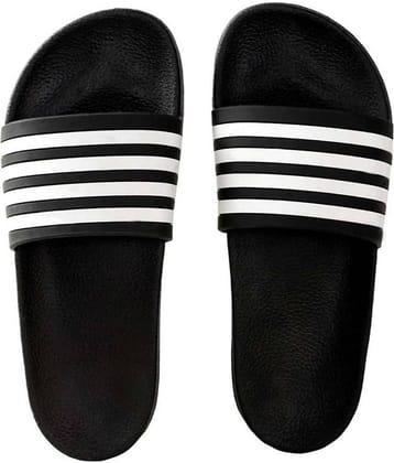 KAPANI Black Slide Flip flop