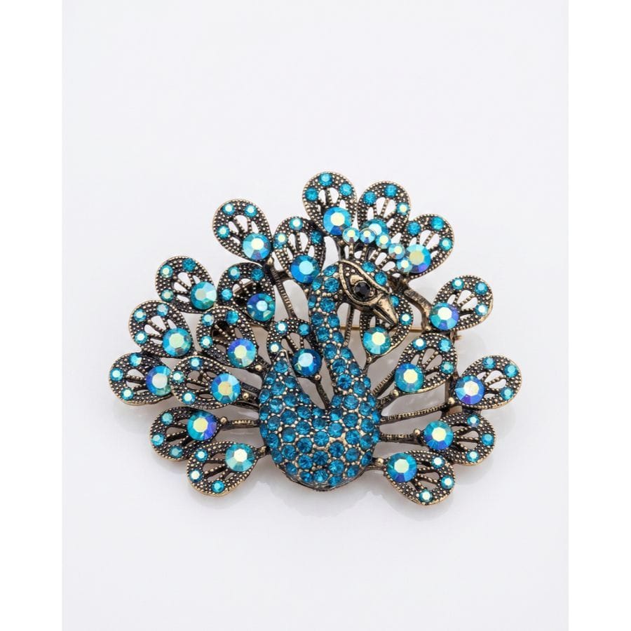 Brooch Peacock Design