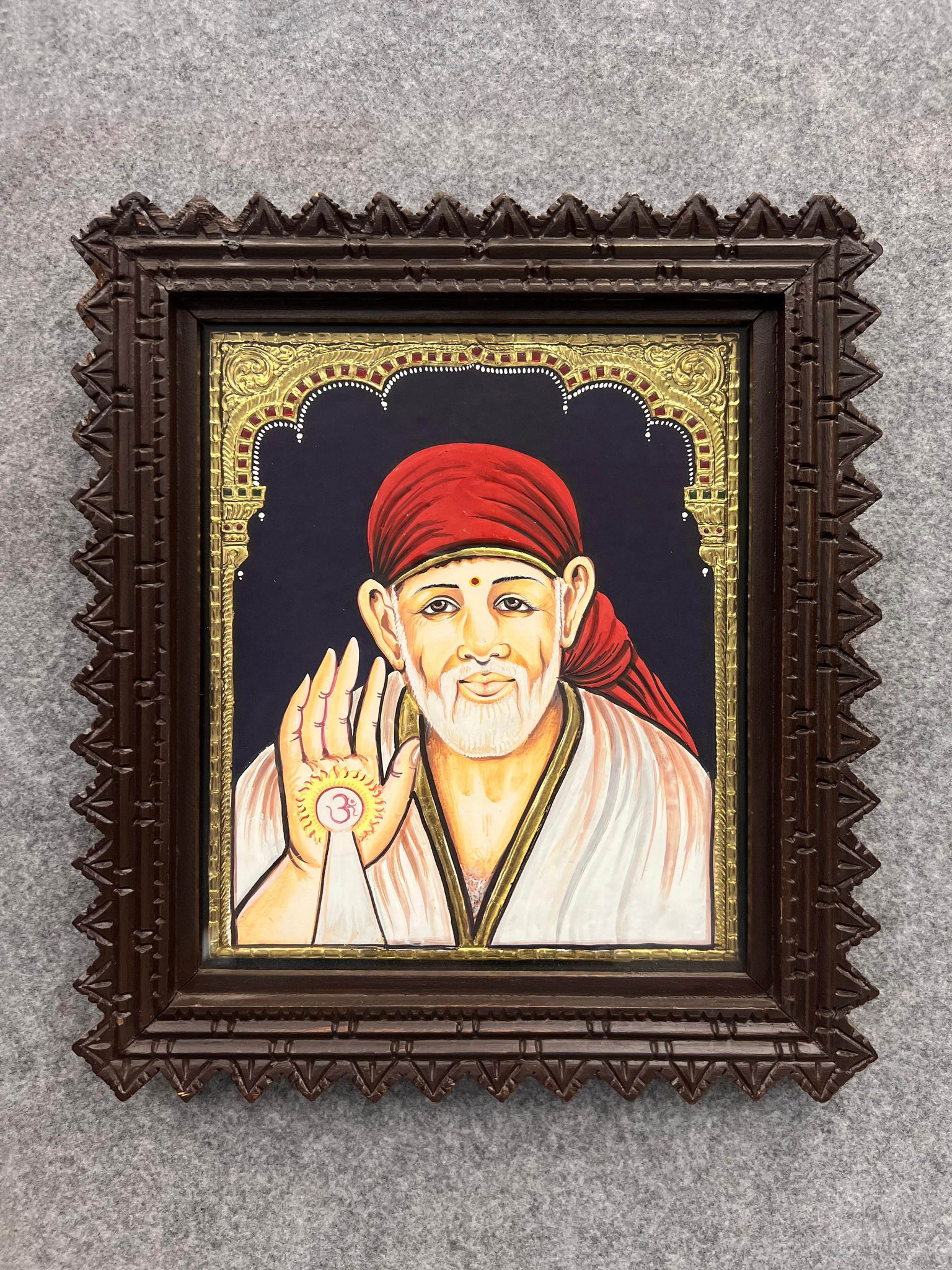 Saibaba  - With Frame 15 x 13