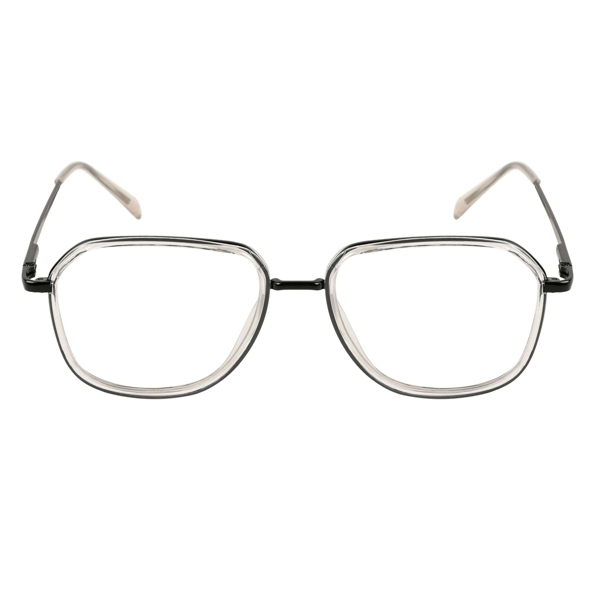 TERRY & CO Zero Power Blue Cut Eyeglasses | Metal Frame | Anti-Reflective, UV Protection, Lightweight | Spring Hinges | Unisex