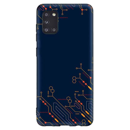 PATTERN  Samsung A31 Premium Embossed Mobile cover