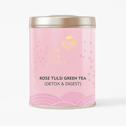 Rose Tulsi Green Tea-50gm Loose Tea (25 Servings)