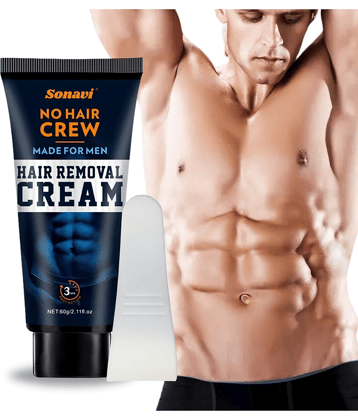 Sonavi Natural Hair Removal Cream for Men 60g ( Pack of 1 )
