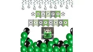 Soccer Theme Birthday Decoration Combo