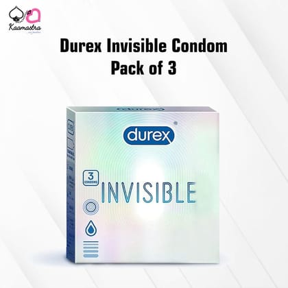 Durex Invisible Condom Pack of 3
