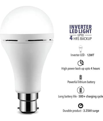 ZESTRUM 12W Cool Day Light Inverter Bulb ( Single Pack )